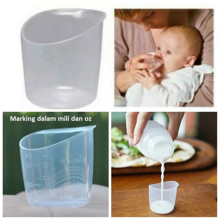 Little Baby medela little giant Gabag Cup Feeder dengan Takaran Gelas susu asi bayi - BPA Free