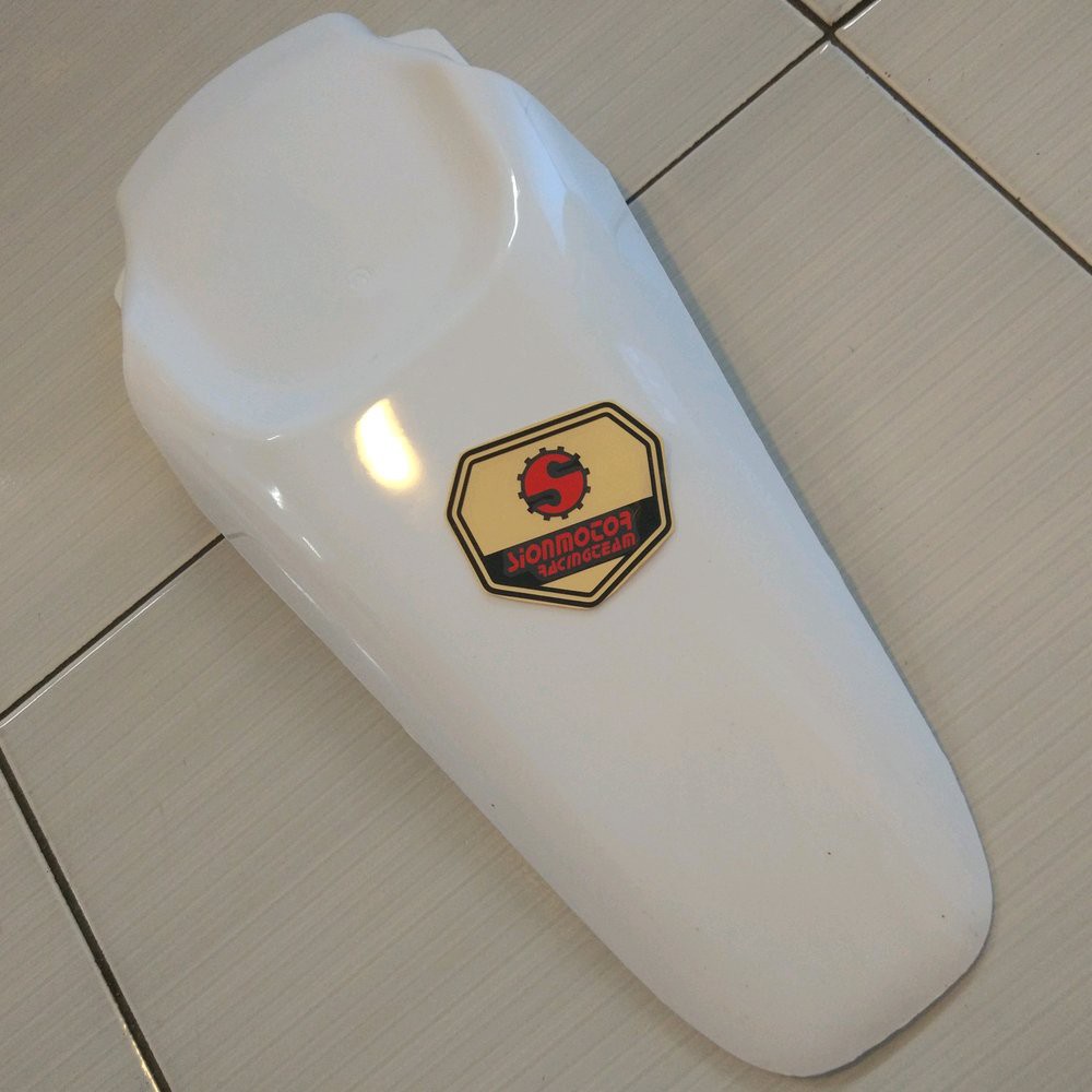 Spakbor Belakang CRF 150 Putih SION MOTOR