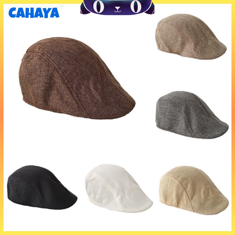 [CAHAYA] Patino Hat Topi Flat Cap Pet Pelukis Sutradara S74