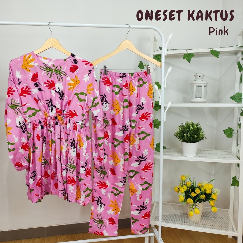 ONESET KAKTUS DEWASA rayon viscose ONESET