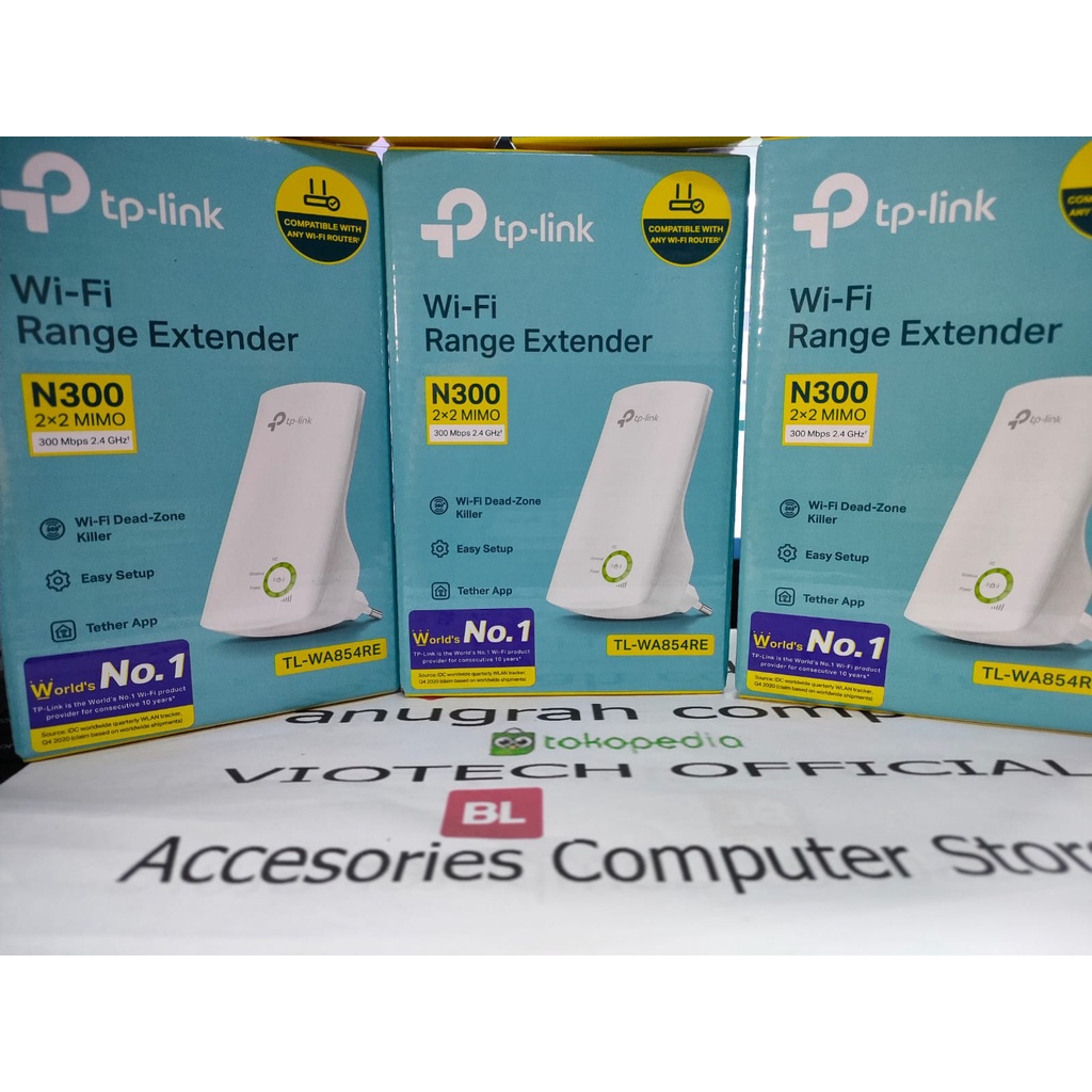 TP-Link TPLink TL-WA854RE 300Mbps Universal WiFi Range Extender