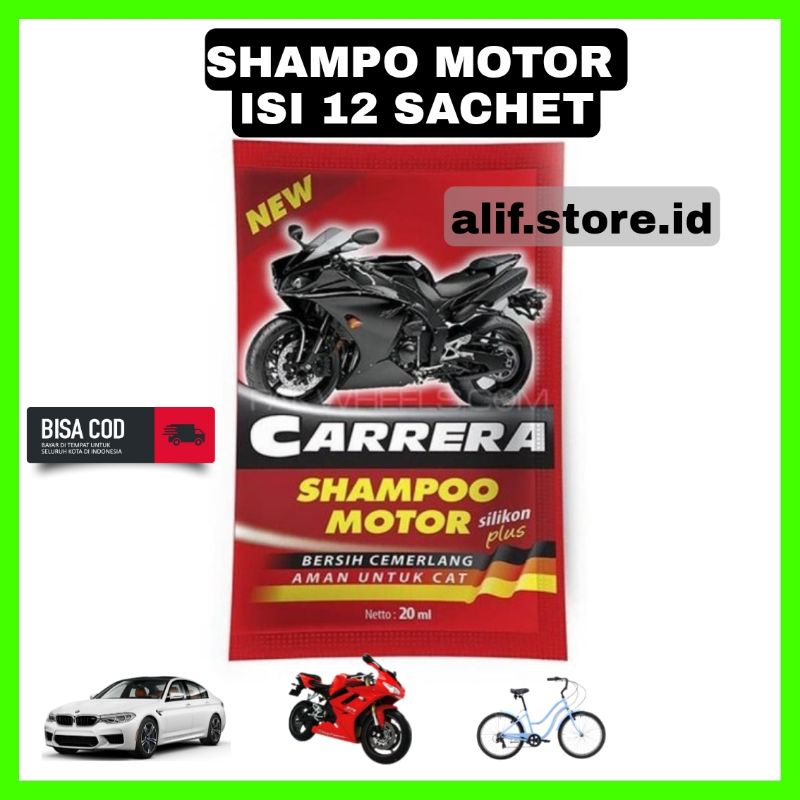 SHAMPOO MOTOR SAMPO  Sabun Motor Steam Salju dan Busa Untuk Body Motor Doff dan Glossy