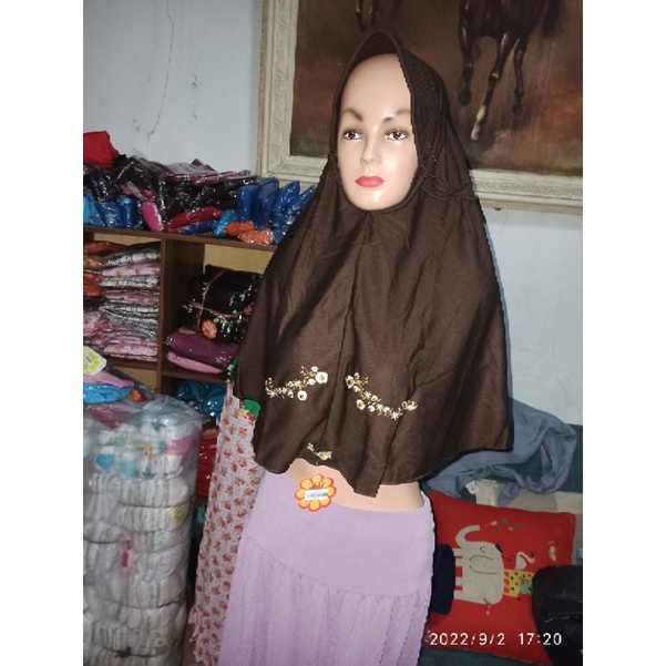 Hijab sekolah, hijab pramuka delima collection original 100%