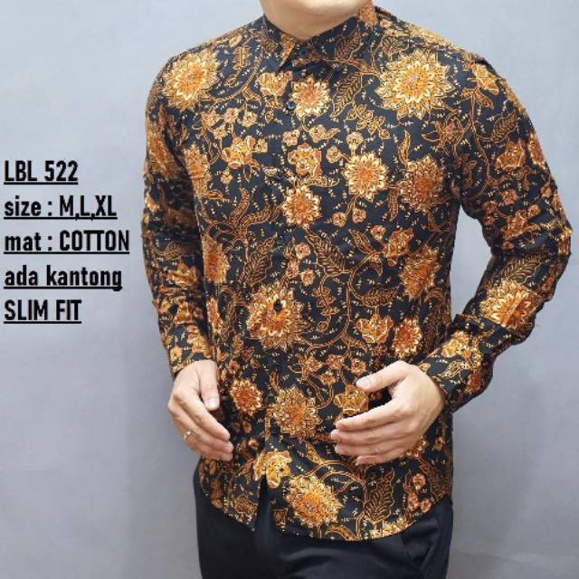 BAJU BATIK PRIA // BATIK COWOK // BATIK SLIMFIT / BATIK MODERN // BATIK PREMIUM