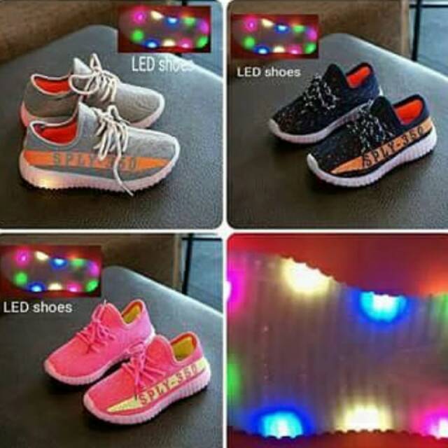 Sepatu yeezy SPLY-350 full led