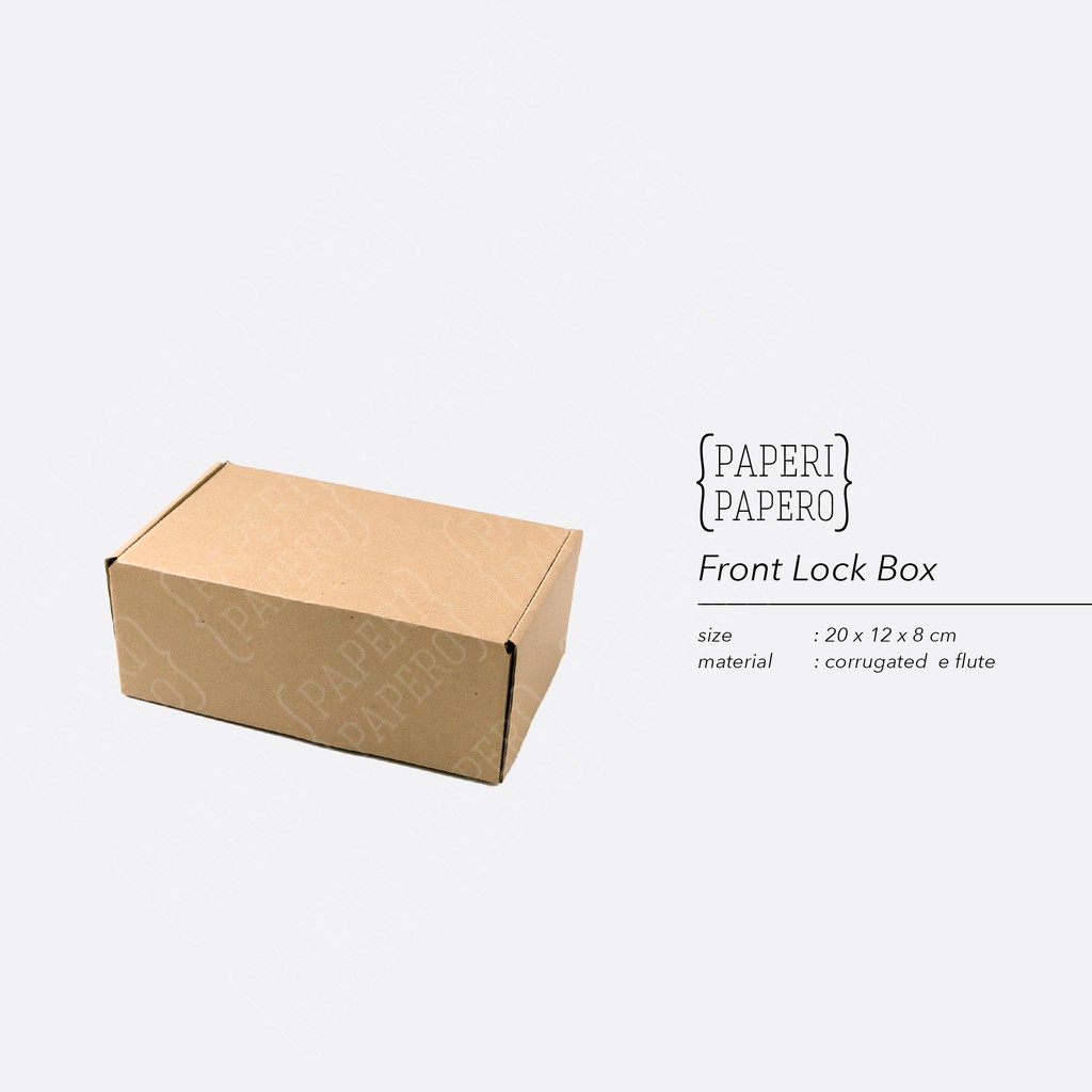 

Box Kardus - Packaging Kaos / Kue / Serba Guna (20 x 12 x 8 cm)