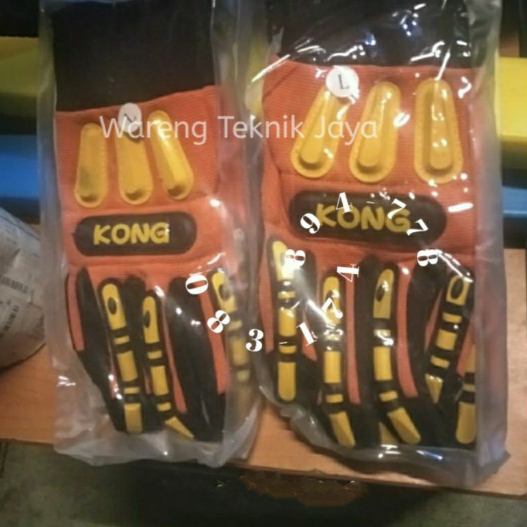 Sarung Tangan KONG Safety Glove / Hand Gloves Kerja Proyek Safety