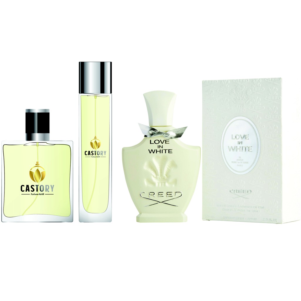 Parfum Refill Premium CREED LOVE in WHITE