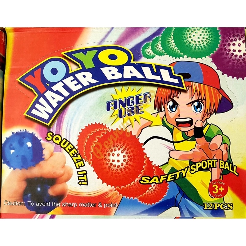 mainan yoyo water ball / bola pencet / mainan anak murah / yoyo bola