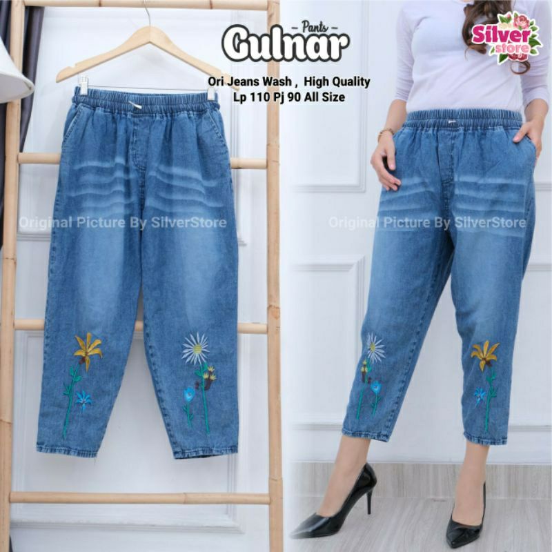 LILLY JEANS - GULNAR CELANA BOYFRIEND BORDIR