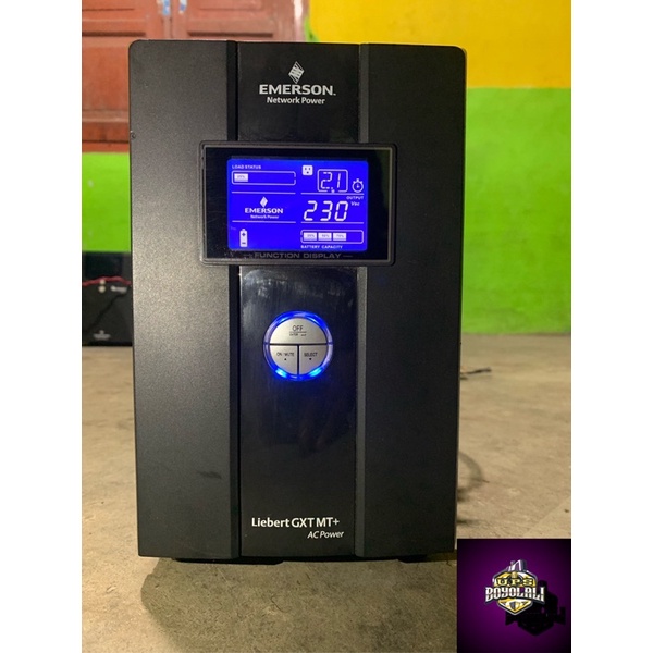 UPS EMERSON 1000va 800watt MODIF AKI LUAR