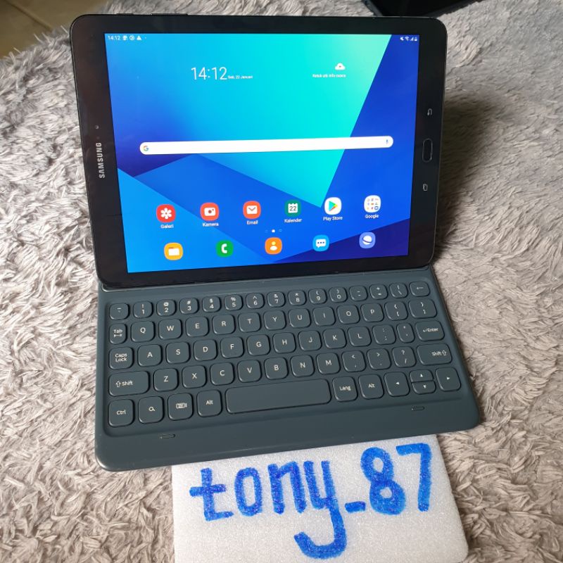 Samsung Tab S3 9.7inch T825 4/32gb second mulus + keboard original