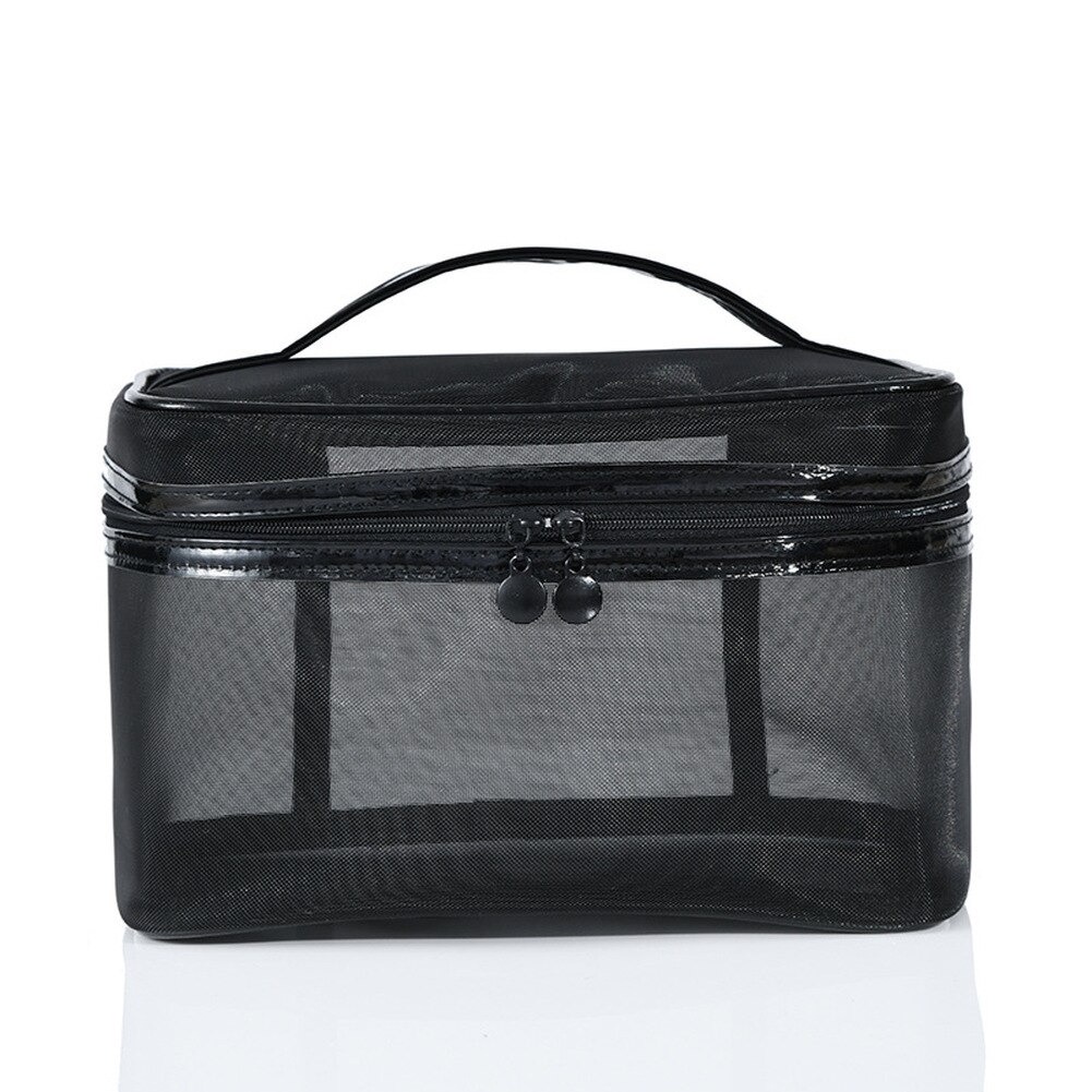 Tas Kosmetik Travel Portable Bag - M-6112 - Black