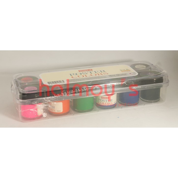 

CAT POSTER COLORS DONG - A 12 COLOR ( 10 ML / 15 ML ) - 10 ML