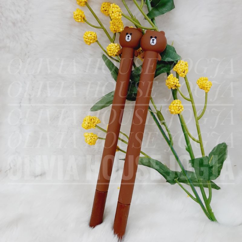 

Bolpoin Bear Beruang Cute Karet Bolpen Bear Beruang Pulpen Bear Beruang