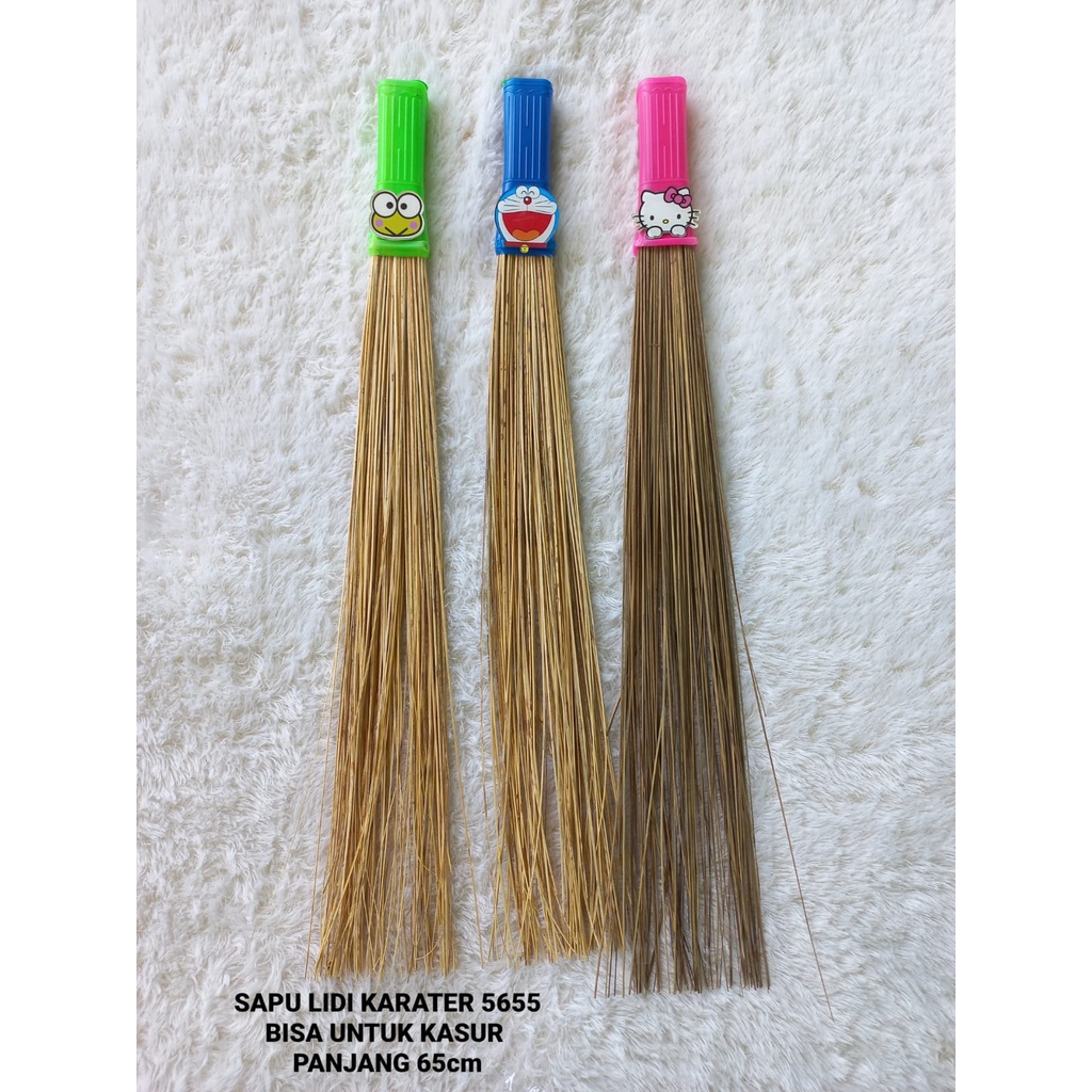 SAPU LIDI DORAEMON HELLO KITTY KEROPI PREMIUM / SAPU KASUR PREMIUM DORAEMON HELLO KITTY KEROPI
