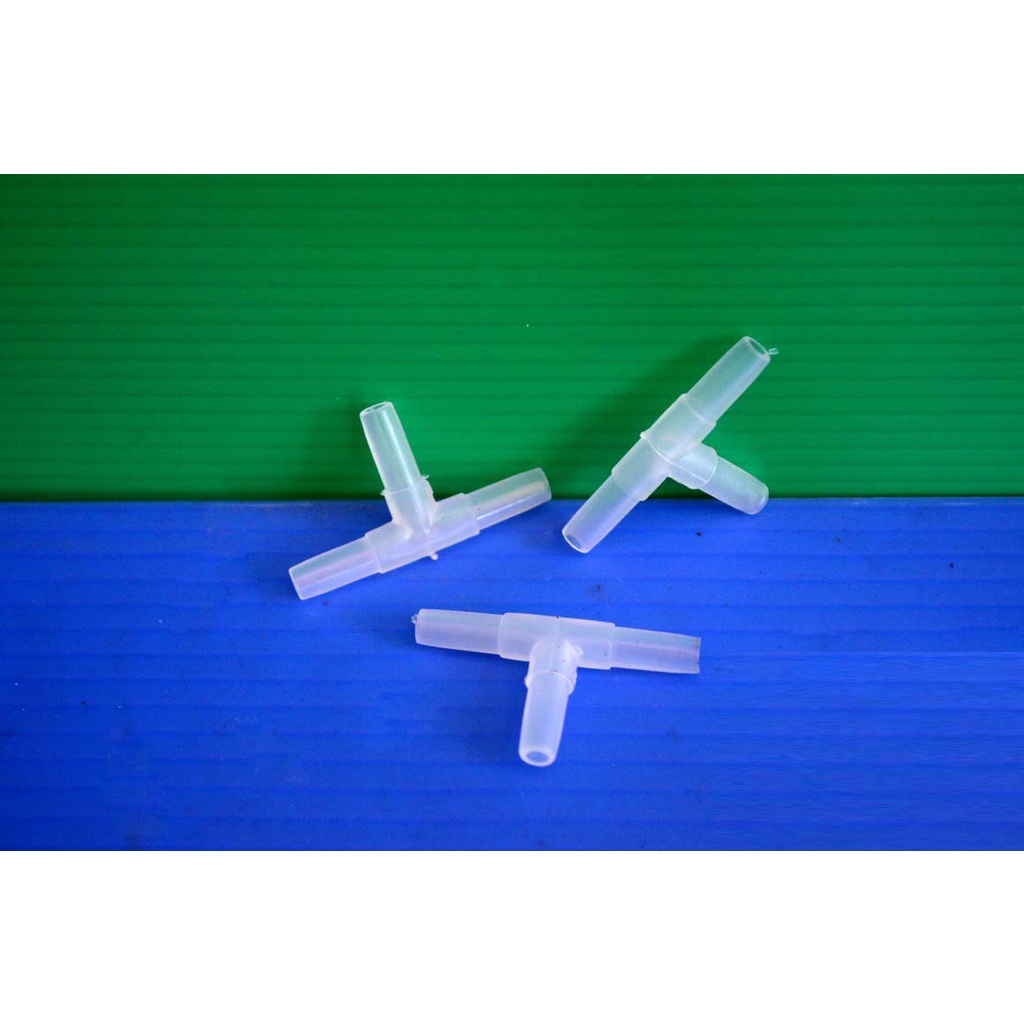 sambungan selang T, sambungan aerator T, sambungan T, sambungan selang aerator T, Konektor Tee Tube 