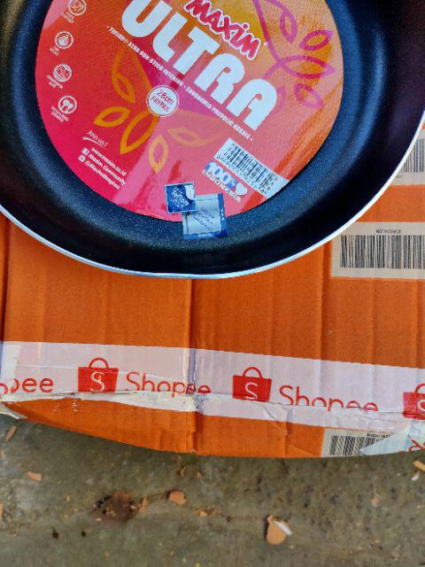 Maxim Ultra Pink Wajan Teflon Anti Lengket 28cm Frypan