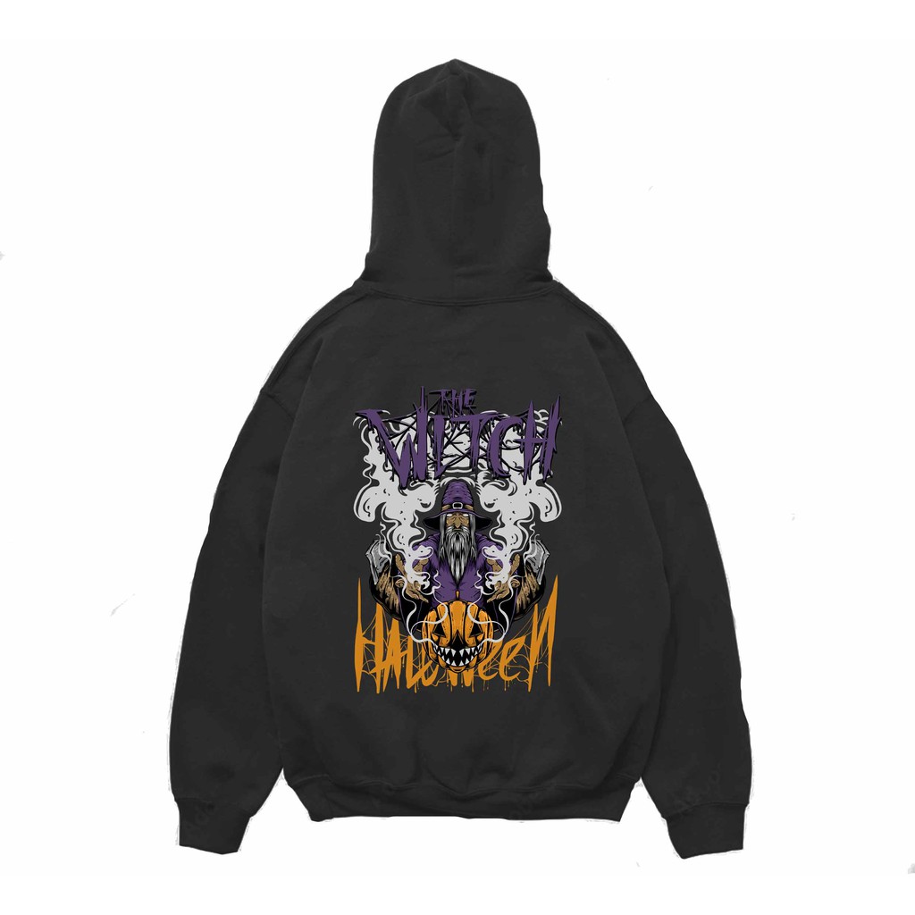 Hoodie The Witch Sweater Pria Fleece Size M - XXL