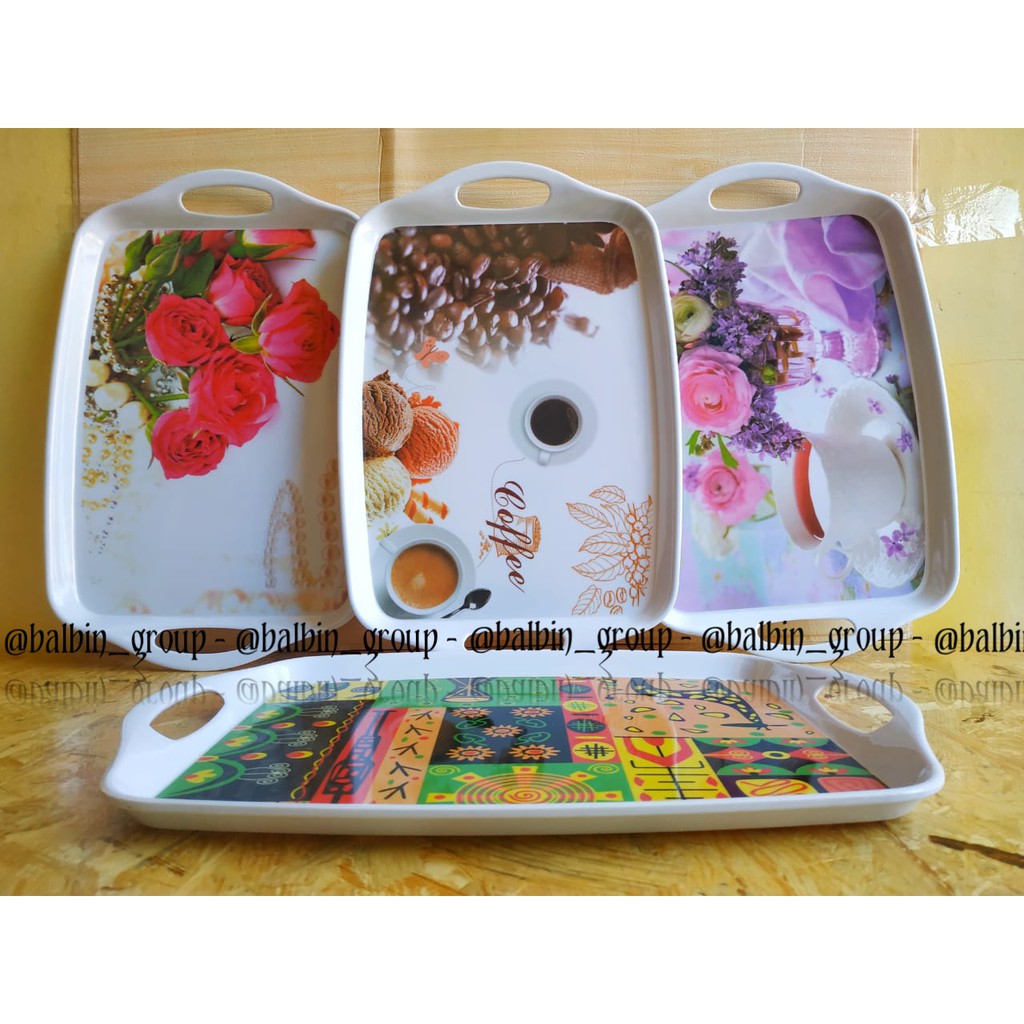 nampan mewah melamine asli