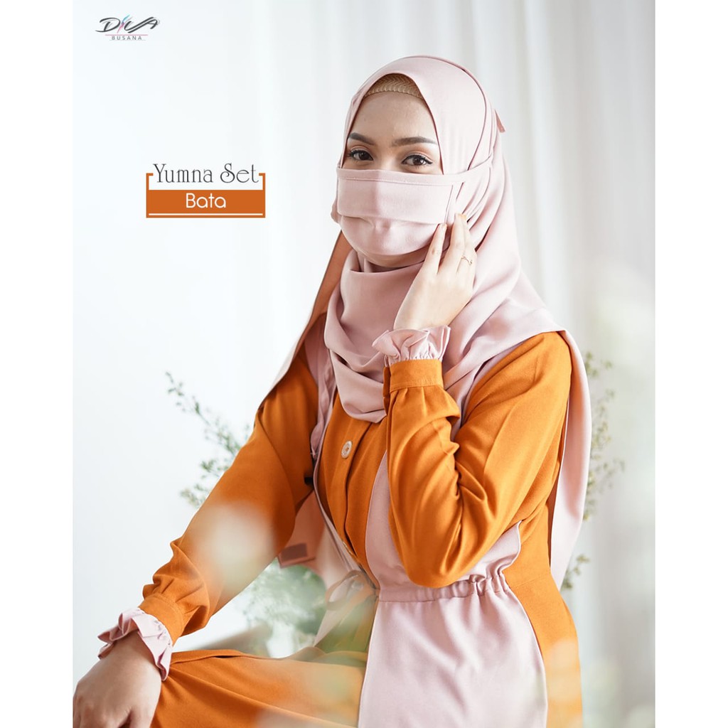 Gamis Yumna Set original by Diva Busana