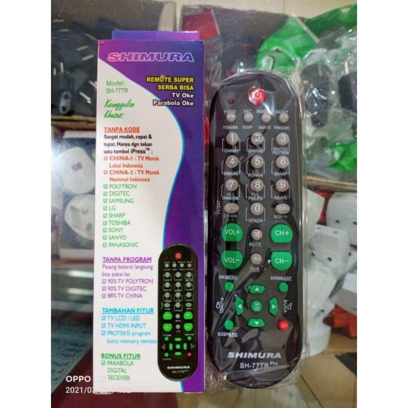 Remote TV Universal (Cocok untuk semua merk TV)