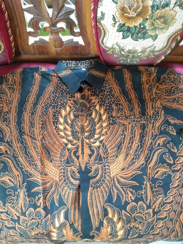 [full Furing] Baju Batik Pria Lengan Panjang Modern Natawijaya M-xxl Berkualitas Batik Solo Kanaya