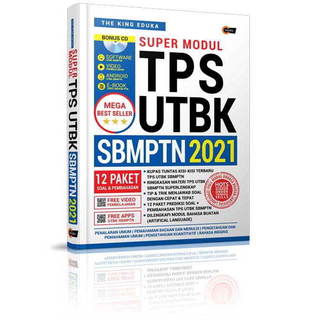 Super Modul Tps Utbk Sbmptn 2021 The King Eduka Shopee Indonesia