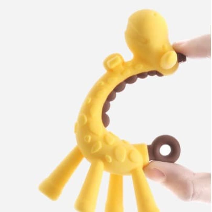 Teether Jerapah Mainan Gigit Bayi Giraffe teether BPA FREE Baby Grow