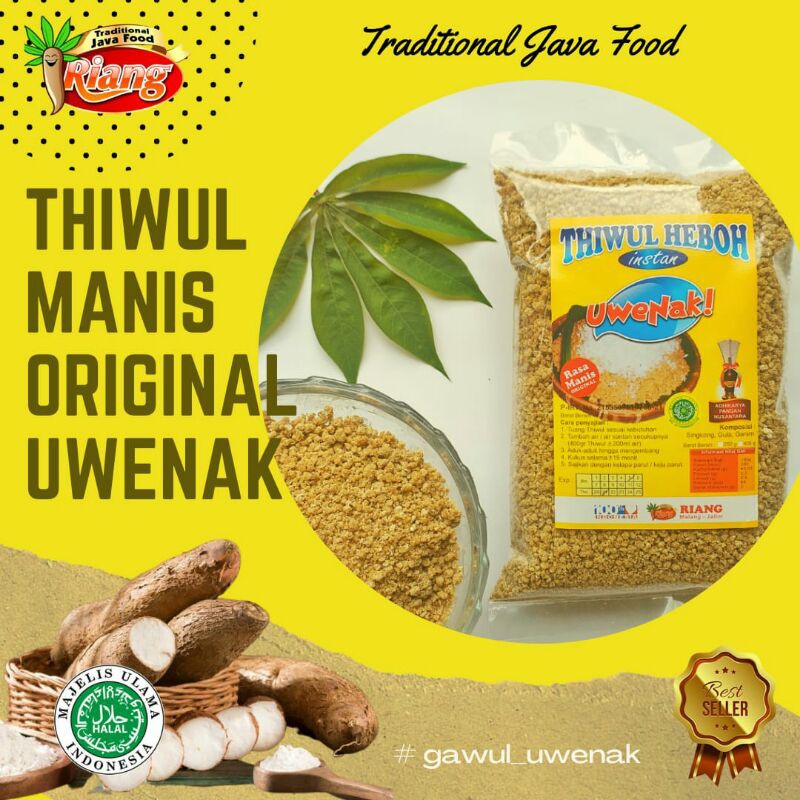 

Thiwul uwenak/ tiwul manis