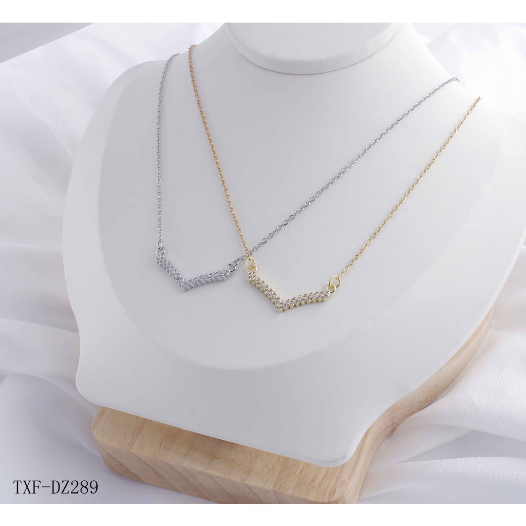 Kalung Titanium Permata Perhiasan Fashion 289