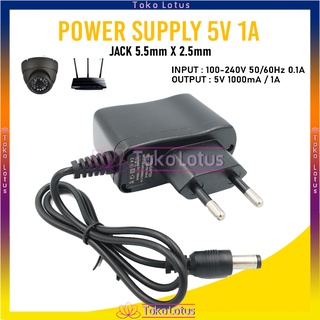 [BISA COD] 5V-1A 5 VOLT - 1 AMPERE Normal 
 Adaptor untuk power tambahan USB HUB