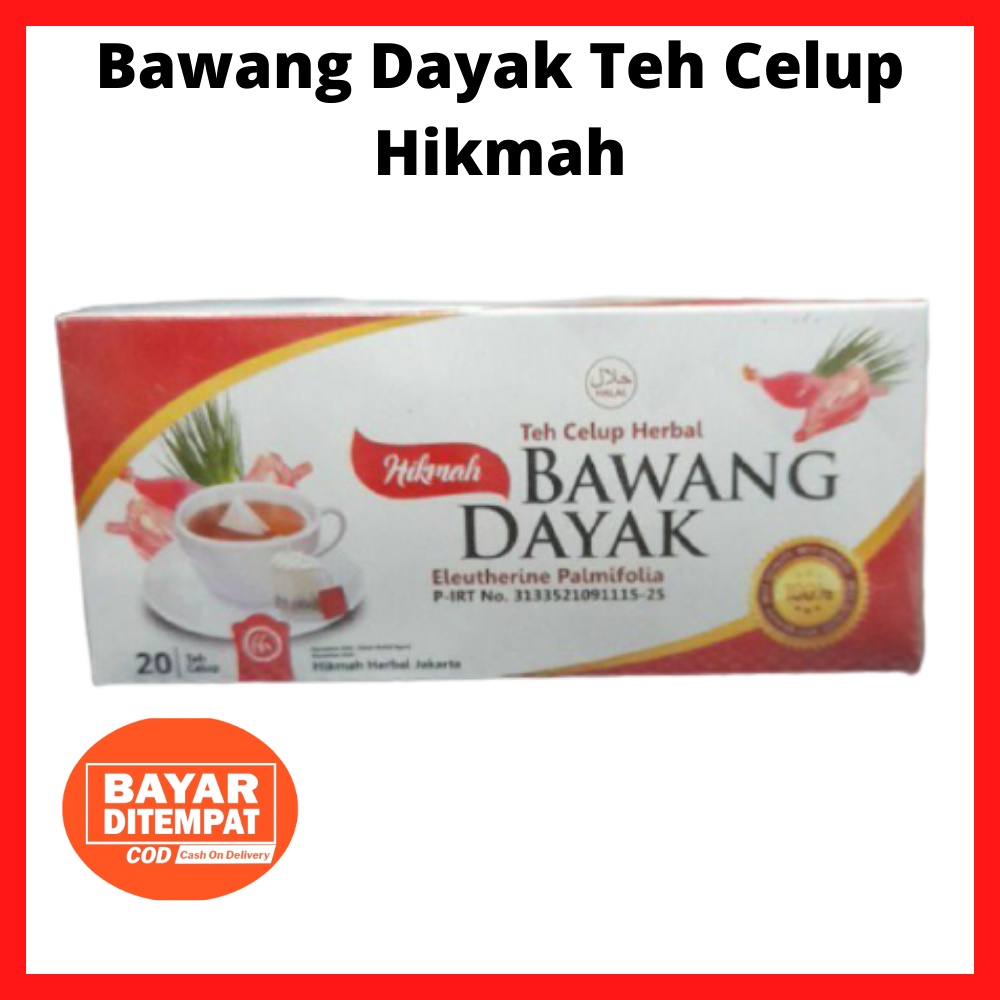 Teh Celup Bawang Dayak Hikmah Isi 20 Kantong