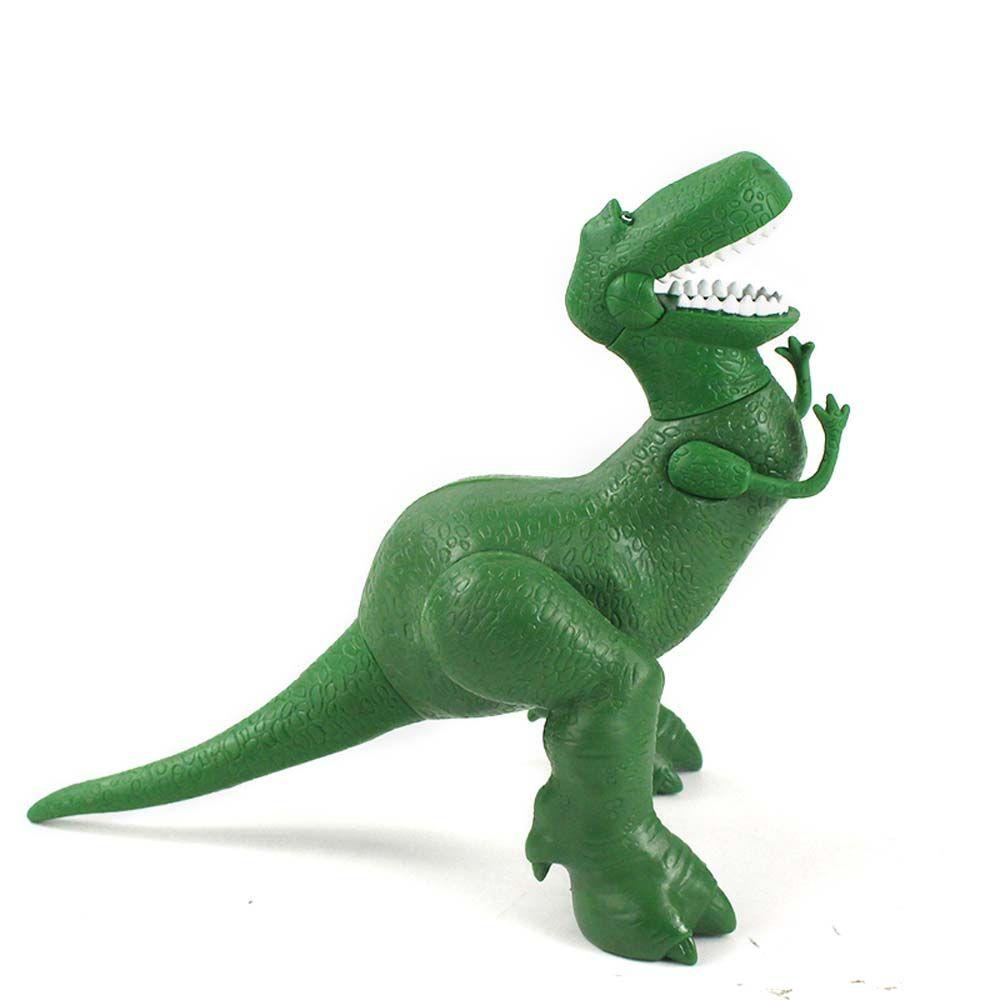 Mxbeauty Action Figure Untuk Anak Dekorasi Ornamen Desktop Rex The Green Mainan Model Dinosaurus Model Bobby