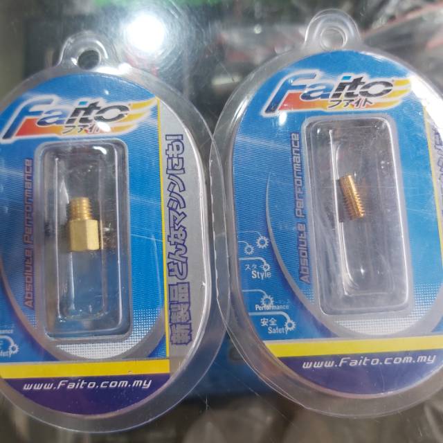 Pilot jet menjet faito rxking rx king set.tinggal pilih ukuran