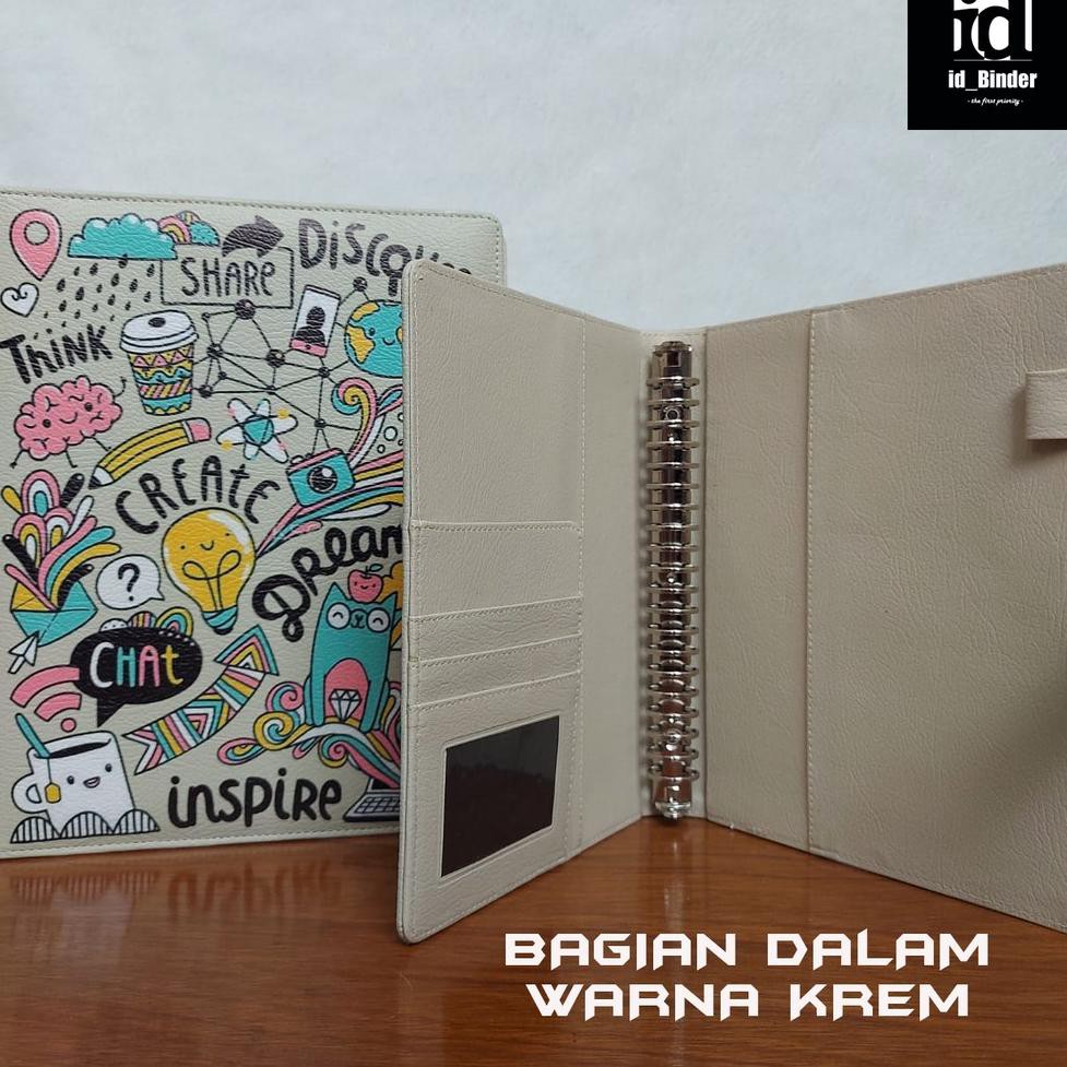 

Anek4,,BINDER PRINTING MOTIP CREATE DREAM A5/20RING DAN B5/26RING |rekomended.,..,.!