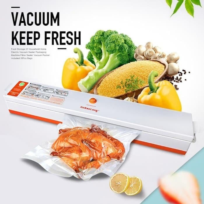 SGM FV Food Vacum Sealer Alat Press Plastik Makanan Frozen Food