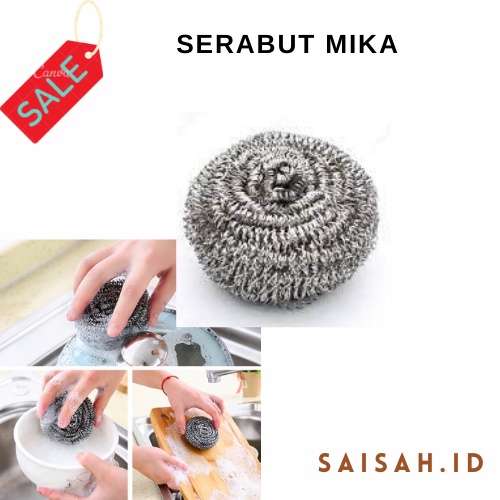 Sabut Kawat / Sikat Cuci Piring Bahan Kawat / Sabut Cuci Piring