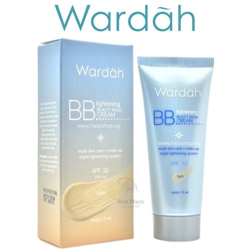 Wardah Lightening BB Beauty Balm Cream SPF 32 PA+++ 15ml Makeup Base Moisturizer