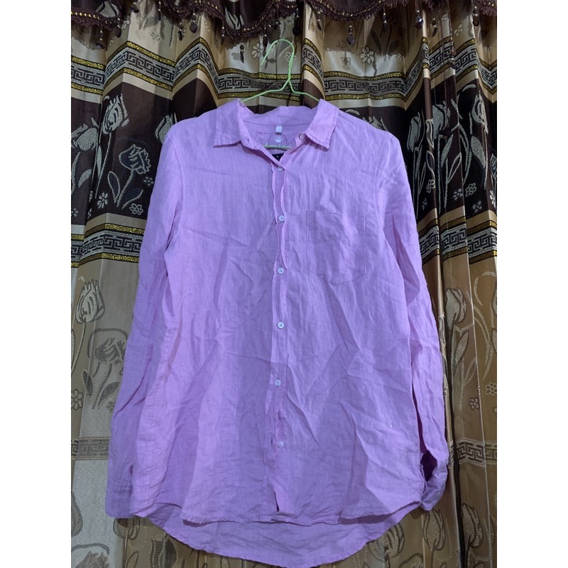 Kemeja Wanita Warna Lilac