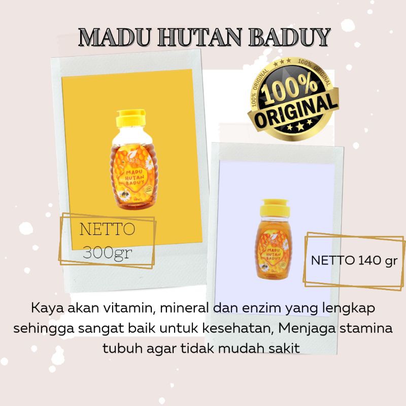

MADU HUTAN BADUY/MADU ASLI