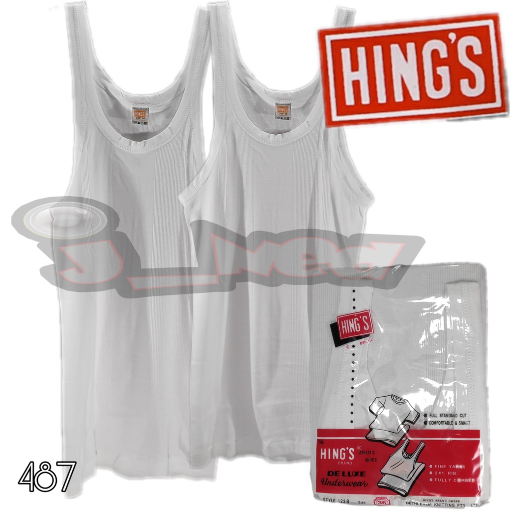 J487 Kaos Dalam Pria Kaos Singlet Pria BERKUALITAS SIZE 32 - 42