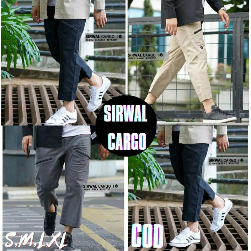 SAMASE SIRWAL CARGO J-036 CELANA MUSLIM KEKINIAN