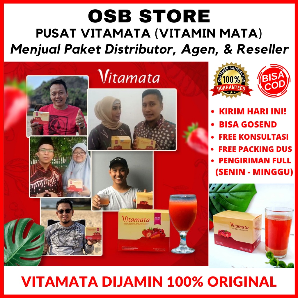 Vitamata 100% ASLI, Vitamin Mata Plus, Vitamin Mata Minus, Vitamin Mata Panda, Suplemen Mata