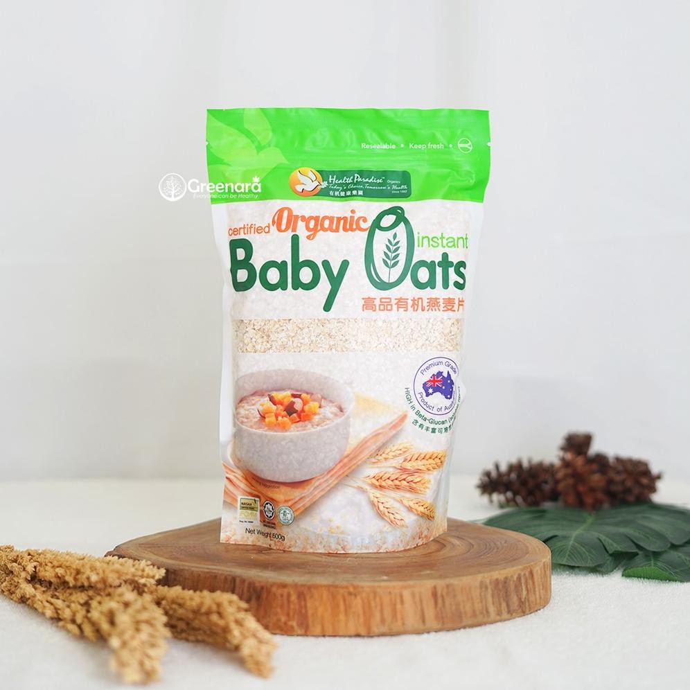 

aQ2Code Organic Instant Baby Oat 500gr / Health Paradise V3I1 (masakini)