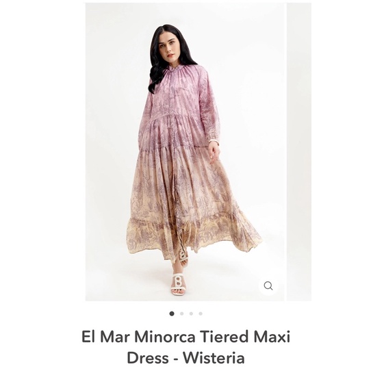 El Mar Minorca Tiered Maxi Dress -