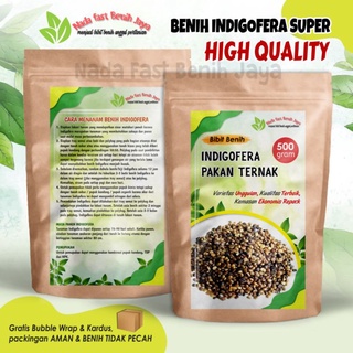 Jual Bibit indigofera super 500 gram - benih pakan ternak indigofera