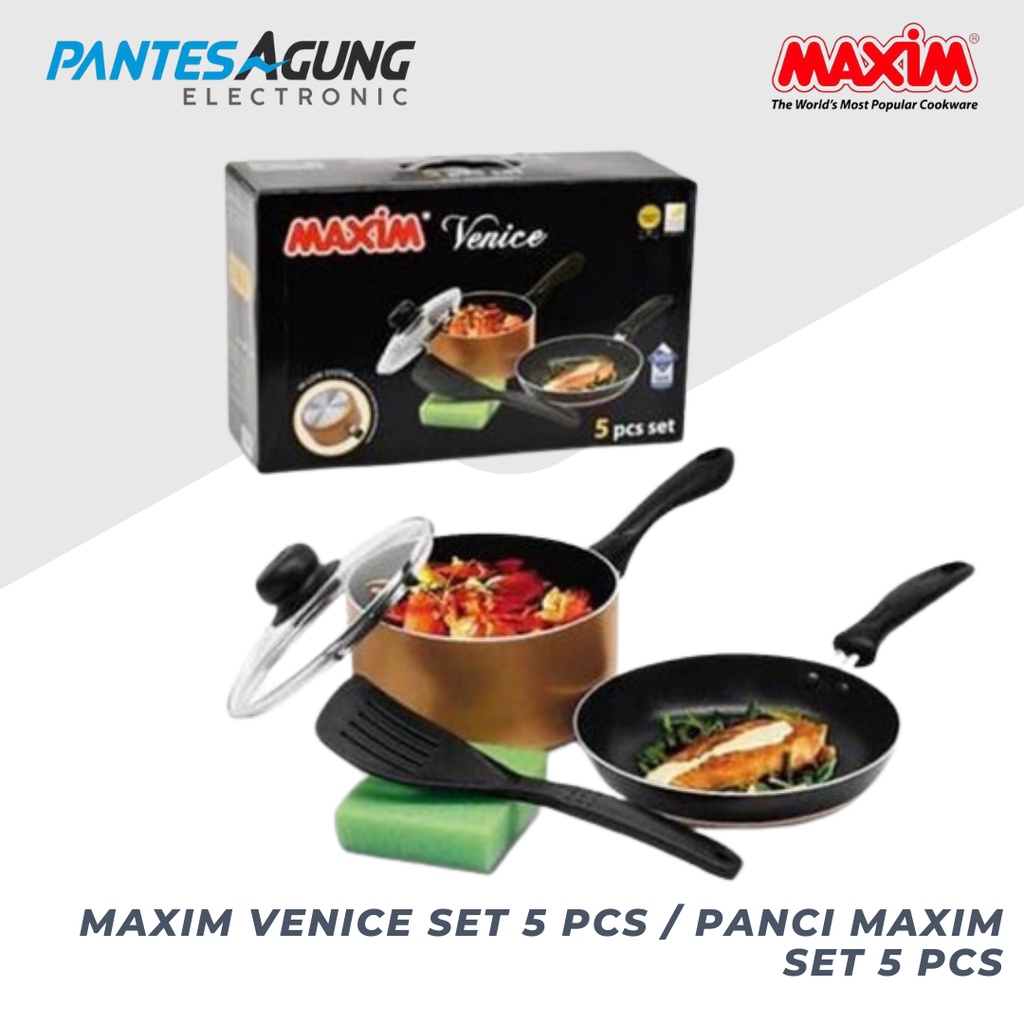 Maxim Venice SET 5 pcs / Panci Maxim set 5 pcs