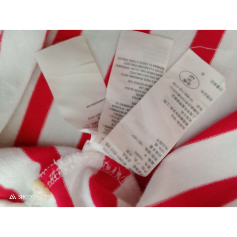 kaos kerah muscle Abercrombie&fitch second bekas original