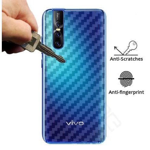 SKIN CARBON VIVO V15 PRO - ANTI GORES BELAKANG VIVO V15 PRO - BC